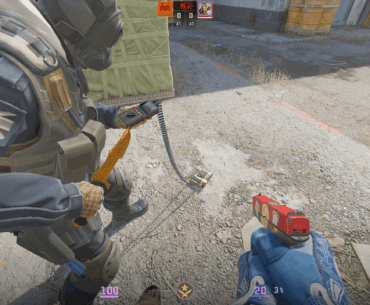 When you defuse the bomb on Cache, you're holding a Geiger counter