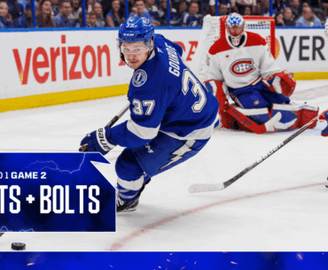 Nuts & Bolts: Lightning aim to bounce back in Game 2