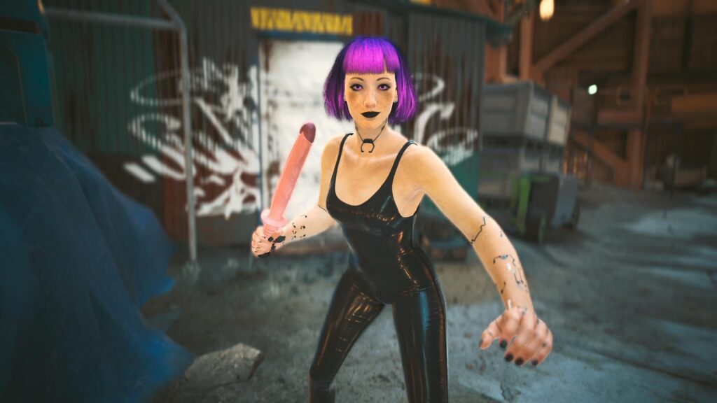 So what’s your favourite goofy iconic weapon ? I’m all about shotguns and mantis blades but can’t lie it is pretty satisfying whacking dudes across the face with a vibrating sex toy!