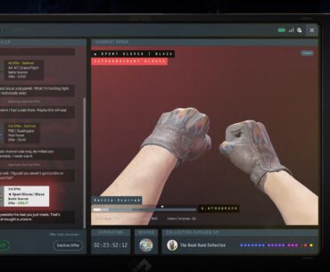Finally pulled some gloves!