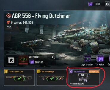 Incandescent camo from secret caches