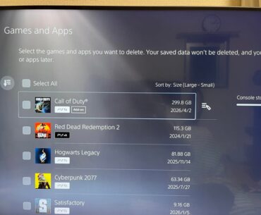 COD Warzone has took 300GB of storage and still wants more (PS5)