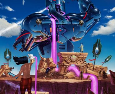 Some daytime cyberpunk [OC] and . . . a caption contest?