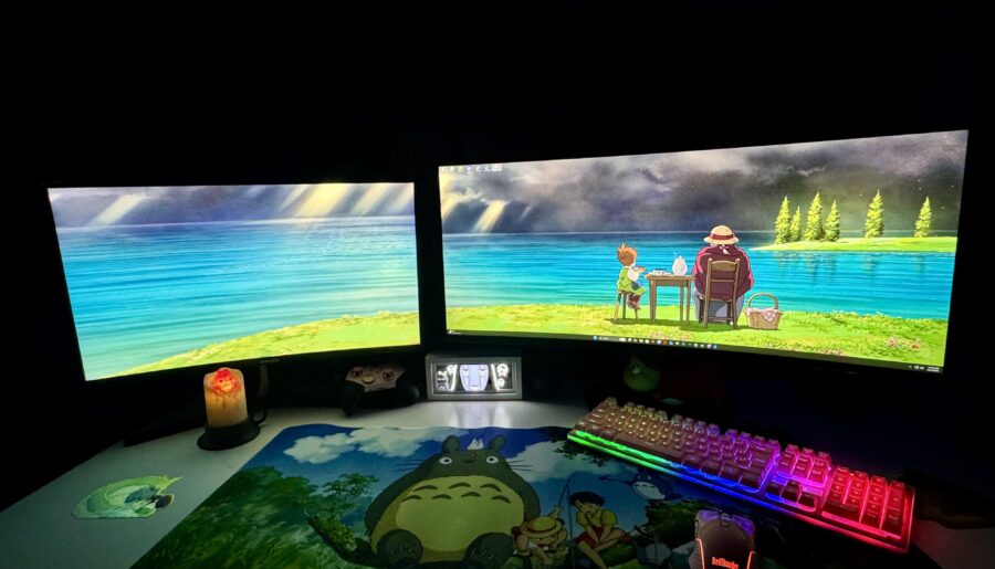 My Ghibli fangirl setup :)