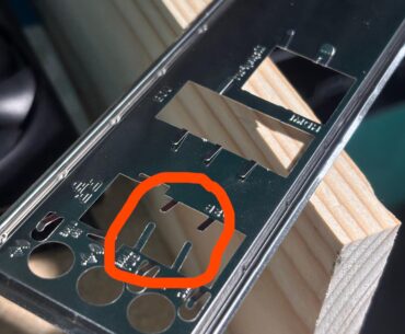 What’s the point of these tabs on I/O shields?