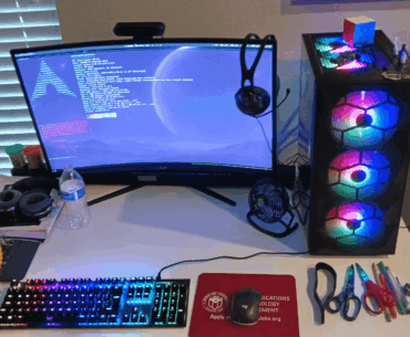 Just cleaned up the desk (Moving to uni next year, I'll improve it then lol) Any advice for what I can add right now?