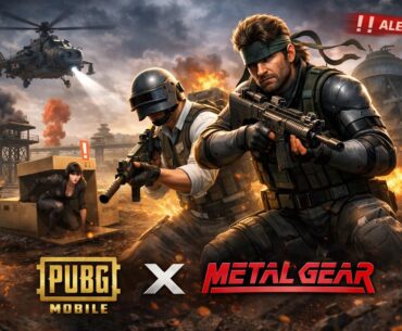 PUBG Mobile x Metal Gear collab would actually go hard
