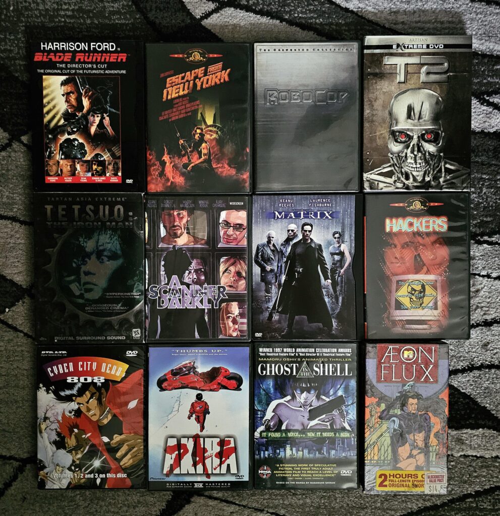 My Cyberpunk Physical Media Collection