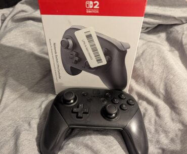 Buyer beware when buying Switch 2 pro controllers. People are returning the box with Switch 1 controllers inside.