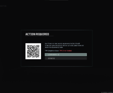 Warzone says "TPM 2.0 not enabled" but everything is already enabled