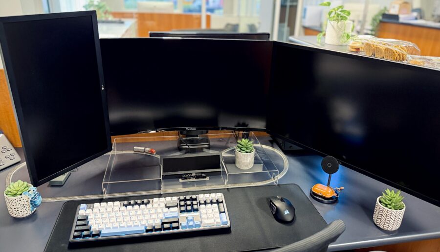 My workstation graphic design setup