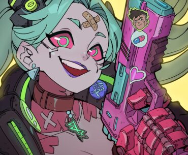 Hi! I made this pic of Rebecca from Edgerunners. Hope you guys like it!:D