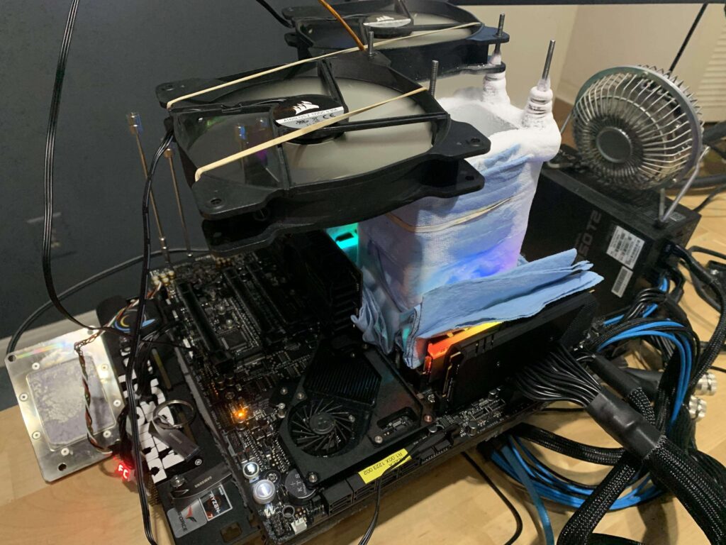 3960X on LN2 taking golds