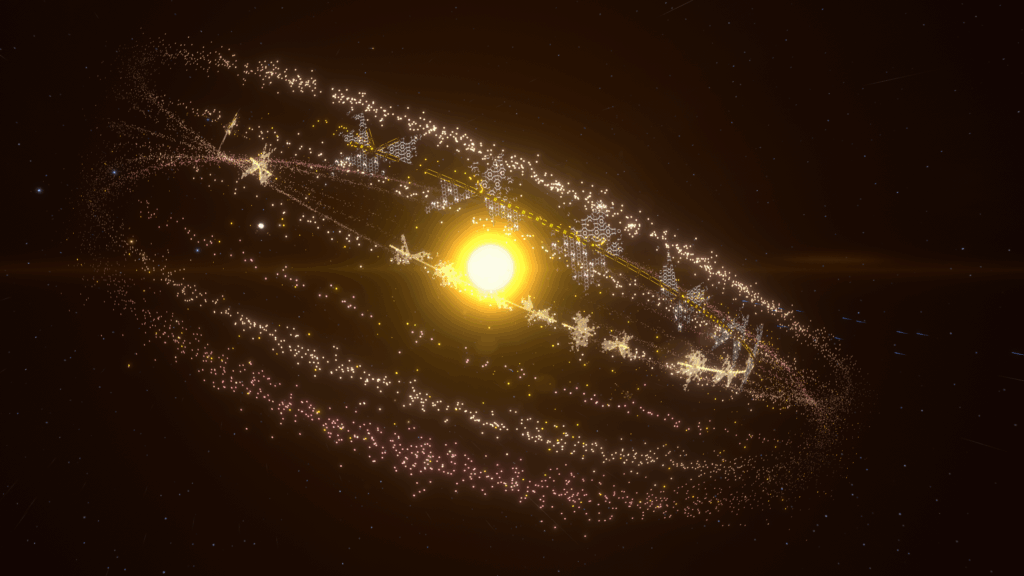 What games do scale, especially in space, the best?