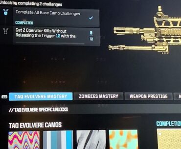 Call of duty modern warfare 3 2023 TAQ EVOLVERE GILDED Not working [COD].