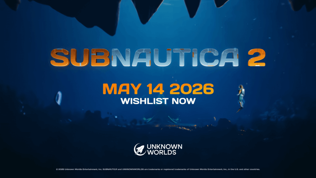 Subnautica 2 is releasing on may 14th!🎉
