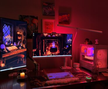 husband built me a PC for my birthday. I’m purring