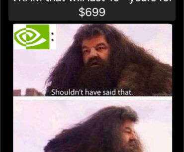 The 1080ti really was Nvidia's greatest mistake