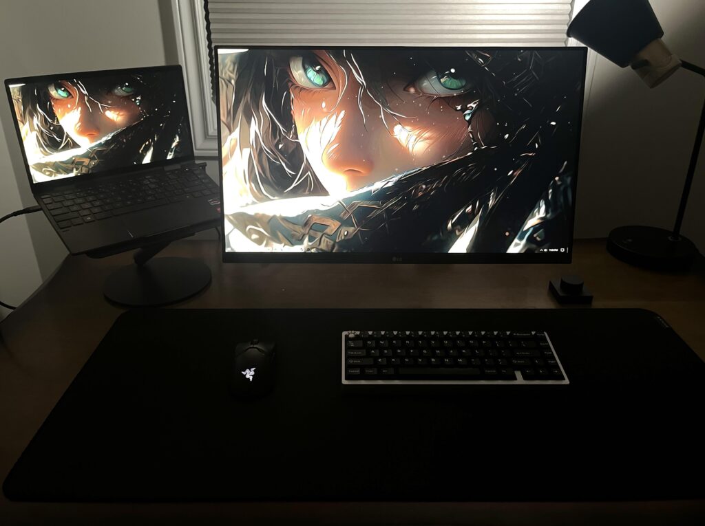 Laptop setup