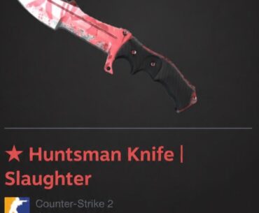 First knife!
