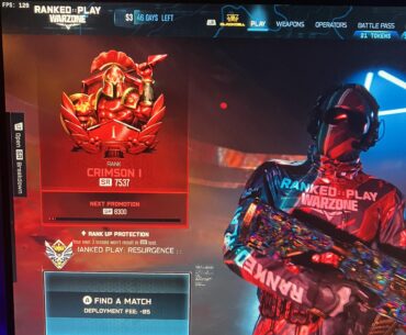 Finally hit Crimson.. Let’s fucking go!