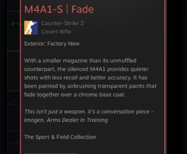 Just unboxed this thing last night? Whats it worth? Float 0.0053 pattern 143