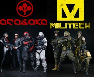 Arasaka or Militech, which one are you siding with in the next corporate war?
