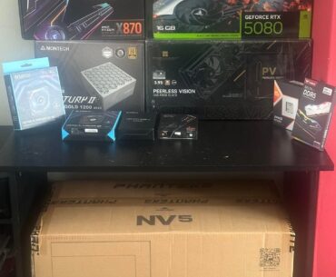 My very first gaming pc build