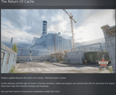 CACHE IS BACK!!