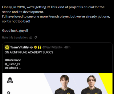 Vitality almost had academy back in 2022 with names such as Wonderful, Heavygod, iM, Staehr and Launx