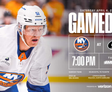 Game Preview: Islanders at Hurricanes