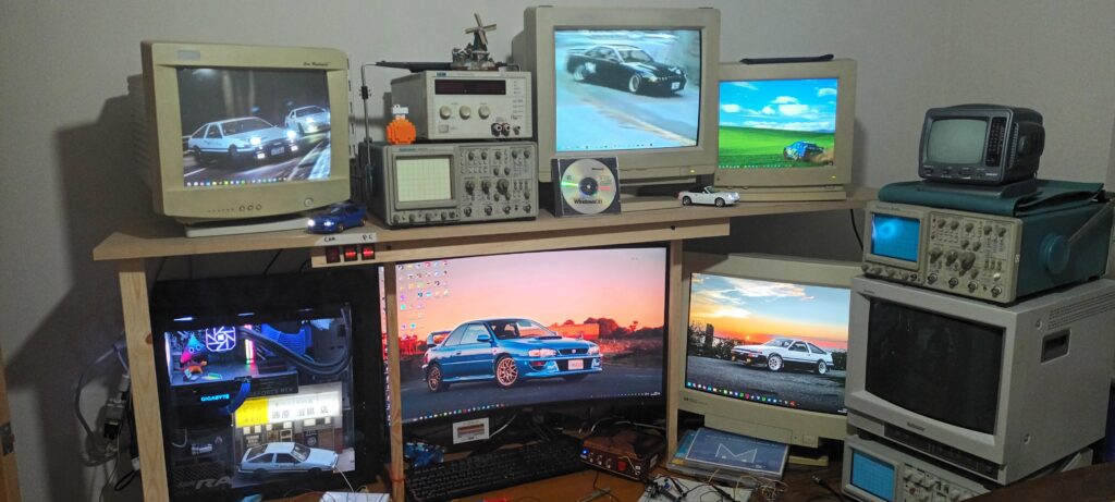 My computing setup a few months ago