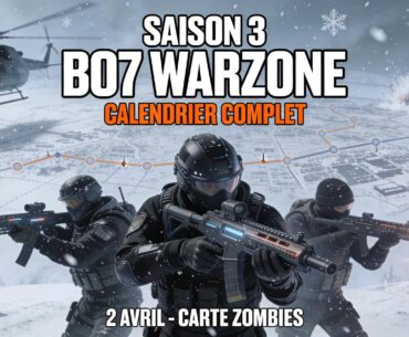 Black Ops 7 & Warzone Saison 3 : un calendrier au cordeau qui en dit long