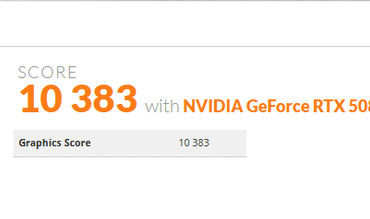 3DMark Top Scores RTX5080 & 9800X3D