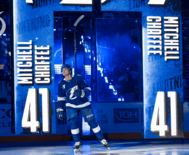 Chaffee 'honored' for return to Tampa Bay