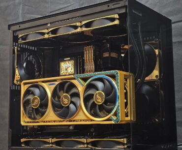 Gold Theme - Lian Li Mini V2 Build