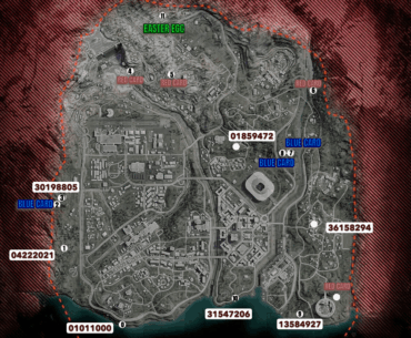 Season 3 BO7 Verdansk Warzone2 Bunker Locations Map (with codes)
