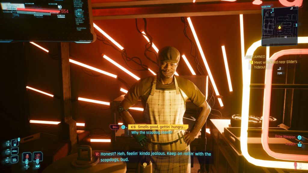 Would ya look at that a pig selling pork.