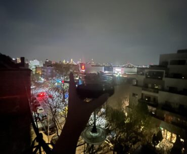 Female version of the way cooler guy smoking on a roof meme