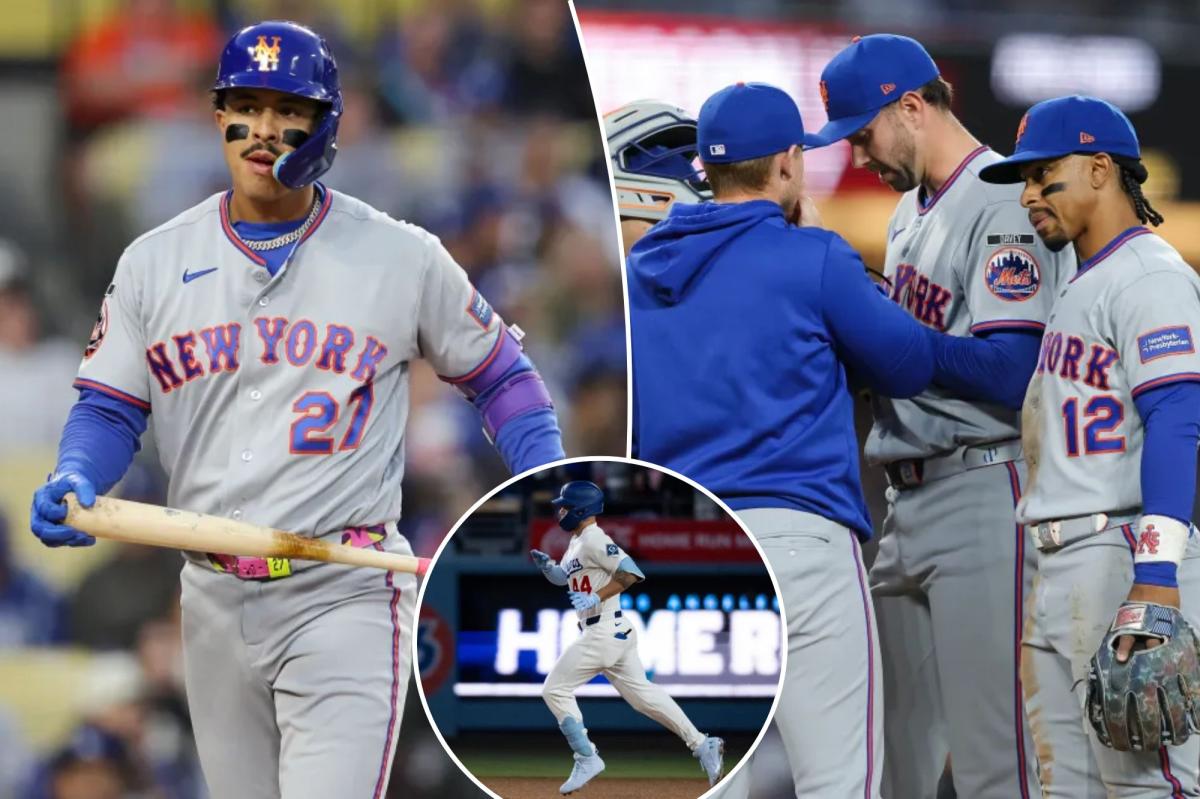 Mets shut out again as downward spiral hits six games with loss to Dodgers Mets shut out again as downward spiral hits six games with loss to Dodgers