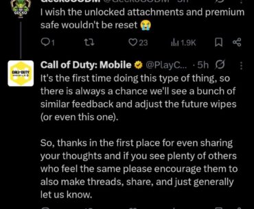 When players complain about DMZ lost progress, devs listen and feedback could change future wipes. 👇