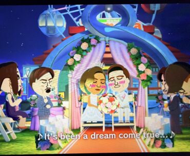 Maya and Dempsey got married on my island