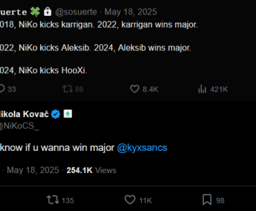 NiKo helping out kyxsan