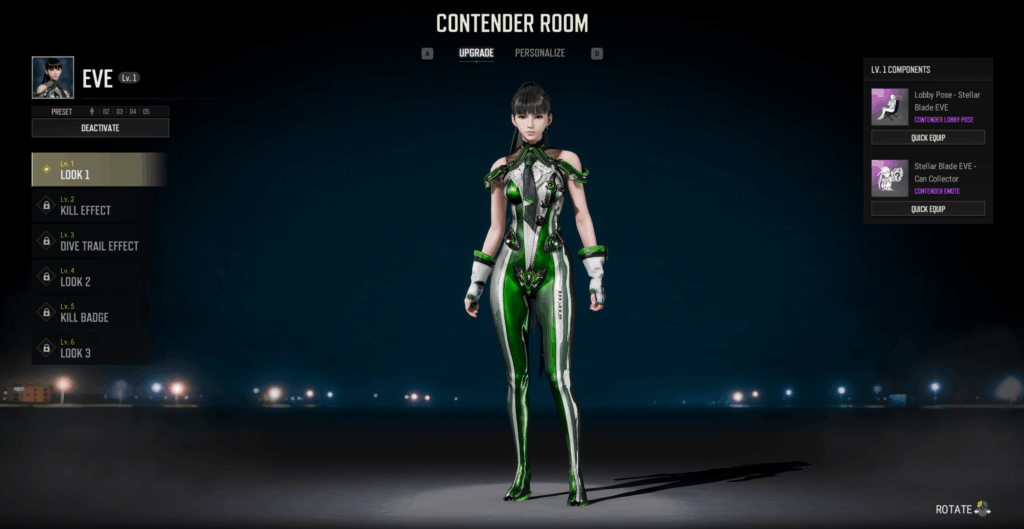 In how many chests you unlocked eve?