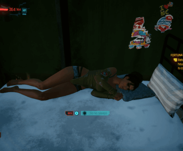 Went to sleep in the Nomad Camp to speed a quest up and - oh hello there