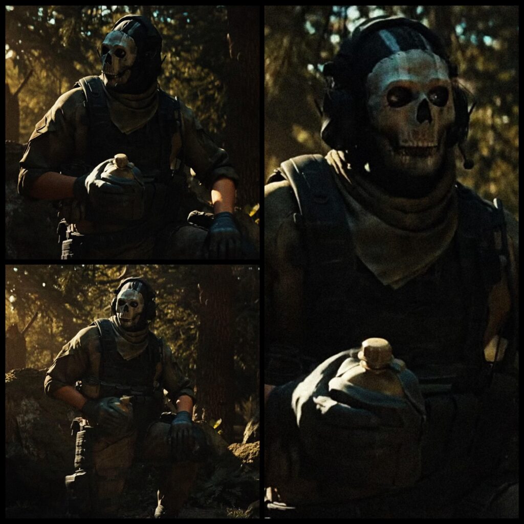 (FANTA ad) would you like to see this Ghost skin as a pre order of MW4 on CODM?