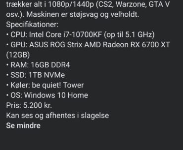 Is this a good buy? For 5000 DKK