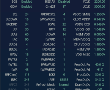 9850X3D, 6000 CL 24, X870E APEX. Trying to reach GDM OFF