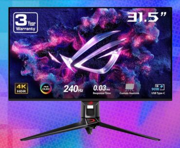 QD-OLED gaming monitor deal knocks over $350 off premium ASUS ROG Swift 4K display at Amazon