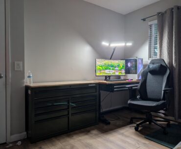 Set this up today, any ideas for wall?